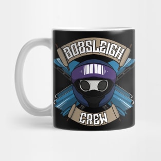 Bobsleigh crew Jolly Roger pirate flag Mug